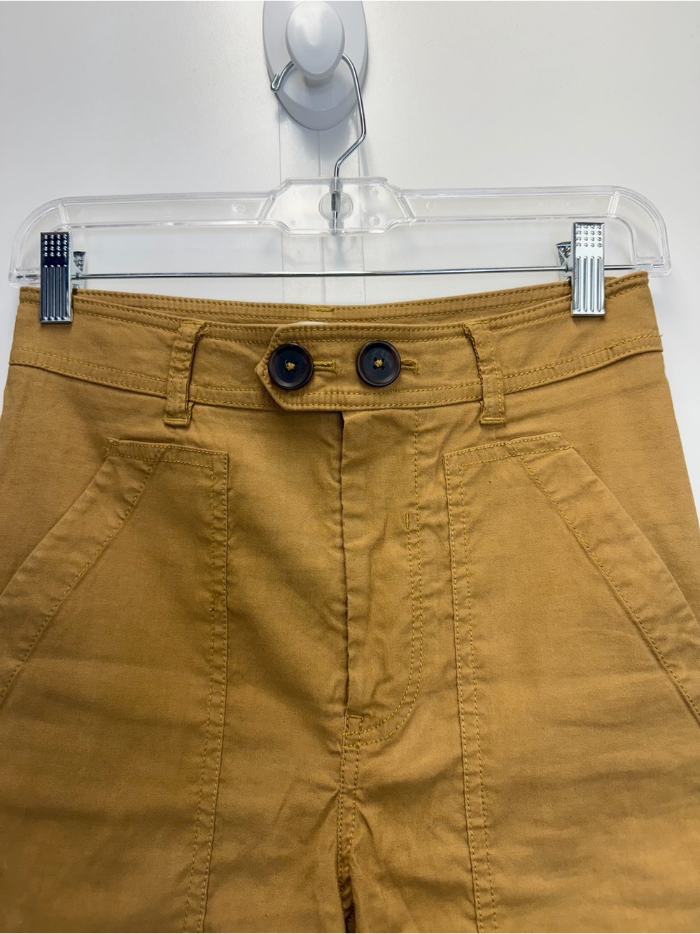 Anthropologie Maeve Colette Wide-Leg Cropped Pants Size 0 - Picture 5 of 10